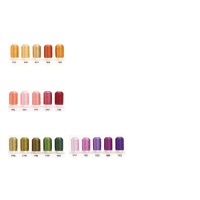 Geborduurde servetten met verschillende namen